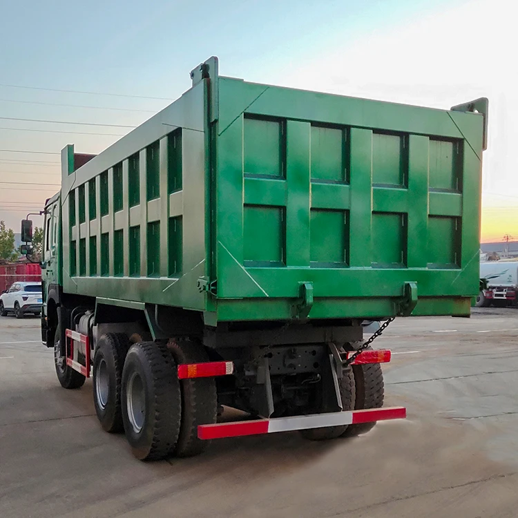 used Sino HOWO 6x4 16 20 Cubic Meter 10 Wheel Euro 2 375hp Tipper Truck Mining Dump Truck for Sale