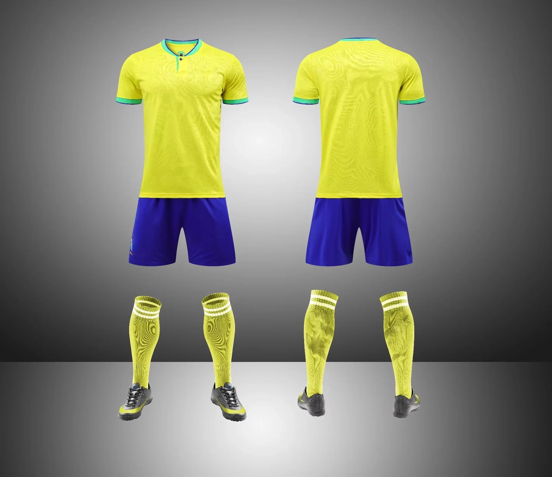 Retro Futbol Jersey Soccer Wear T Shirt Brazil German Italy Portugal Netherlands Jersey For Team