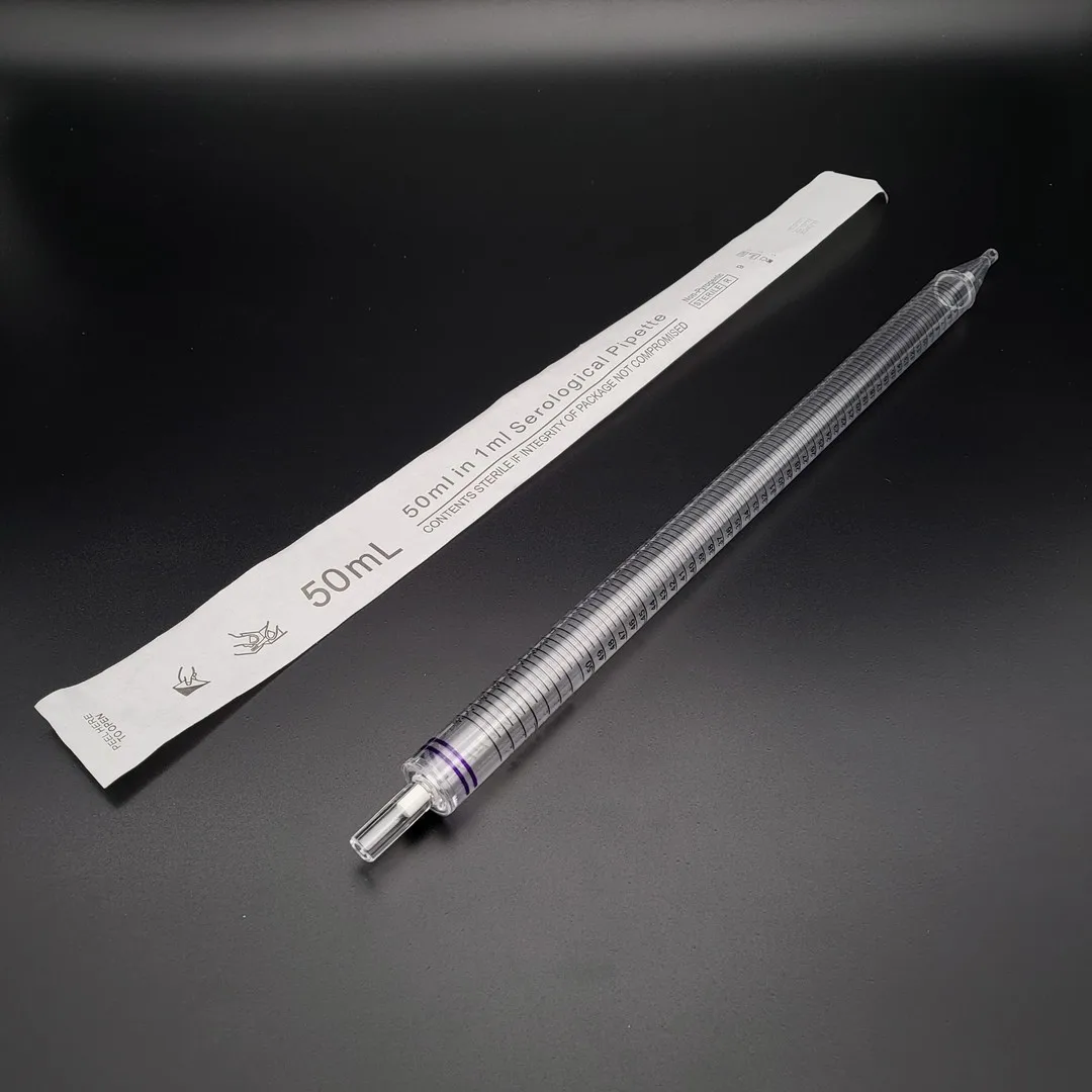50ML disposable sterile serological pipettes