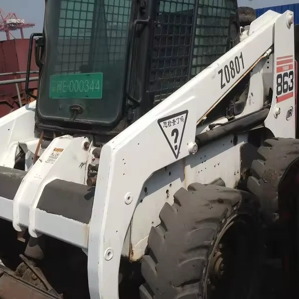 Used Small Loader Bobcat 863 S160 Skid Steer Loader With Good Condition