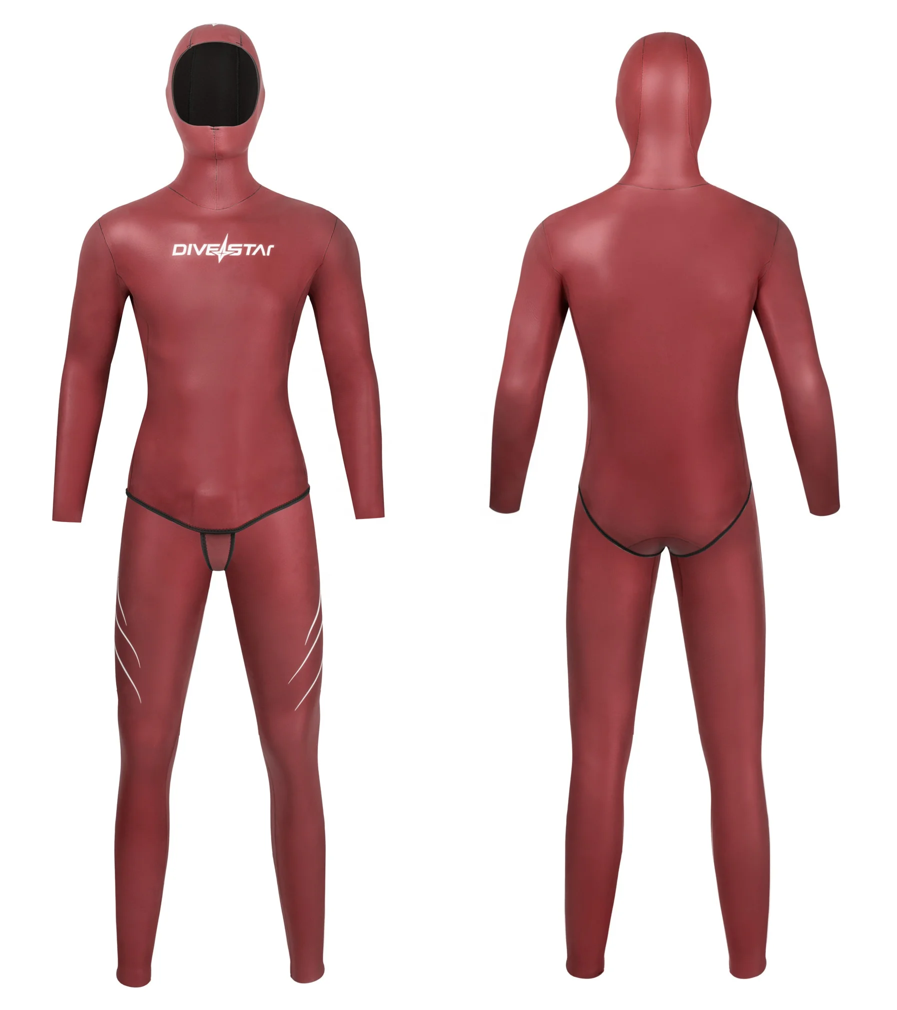 Высококачественный разноцветный неопреновый гидрокостюм с гладкой кожей 3 мм