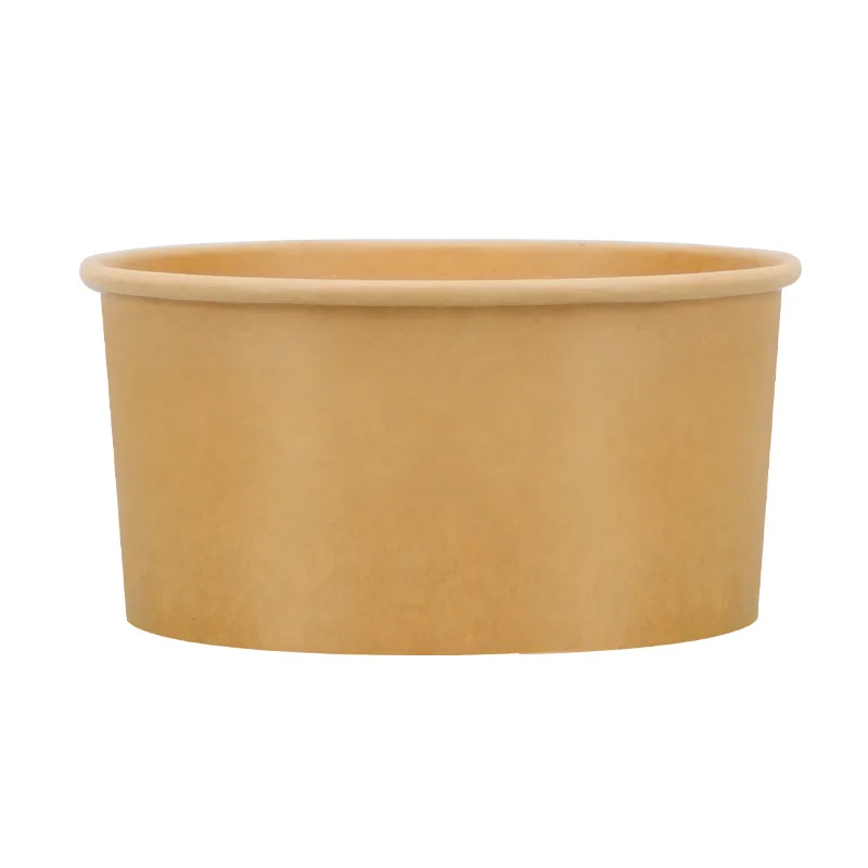 Disposable Hot Soup Paper Bowl with Lid Eco Friendly Soup Cup
