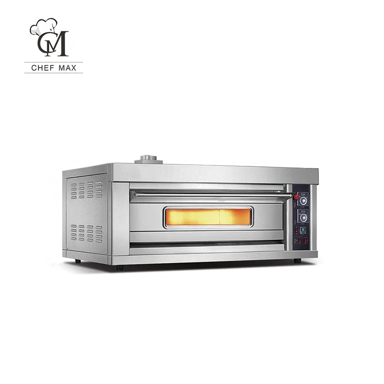 
Bakery Equipment Big Capacity Automatic Control Bread Gas Baking Deck Oven 