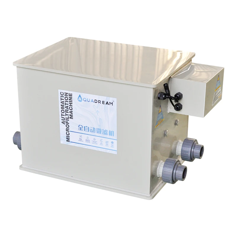 Fish Farm Koi Rotary Drum Filter Water Treatment Aquaculture Drum Filter for pond/tank/hatchery