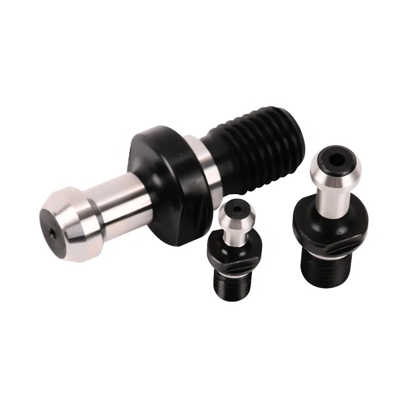 CNC Tools Accessory high Precision  Pull Stud BT40 BT30 X 45 60 90 Degree Through Coolant Retention Knob Spindle