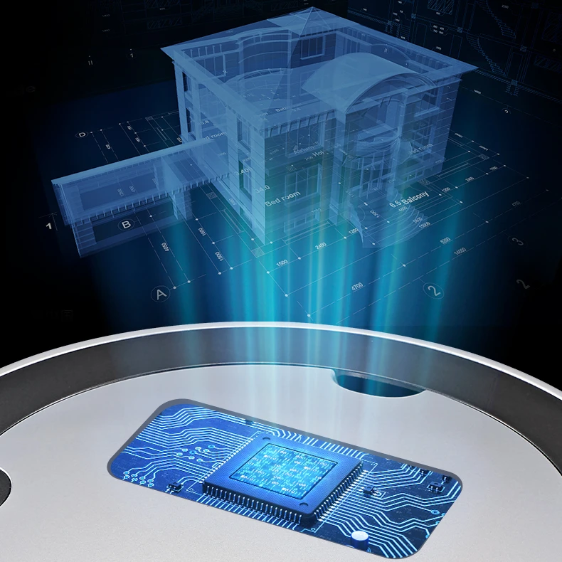 
2020 Newest Intelligent Automatic Floor Sweeper Mopping Machine USB Portable Vacuum Cleaner 