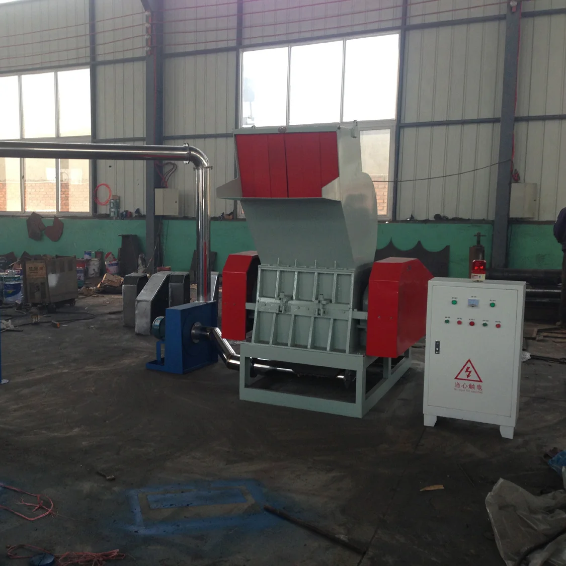 Small Waste Plastic Cutting Recycling Crusher Granulator Machine
