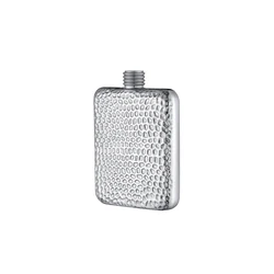 Portable Travel 6oz Stainless Steel Alcohol Liquor Hip Flask with Custom Logo Bean Pattern