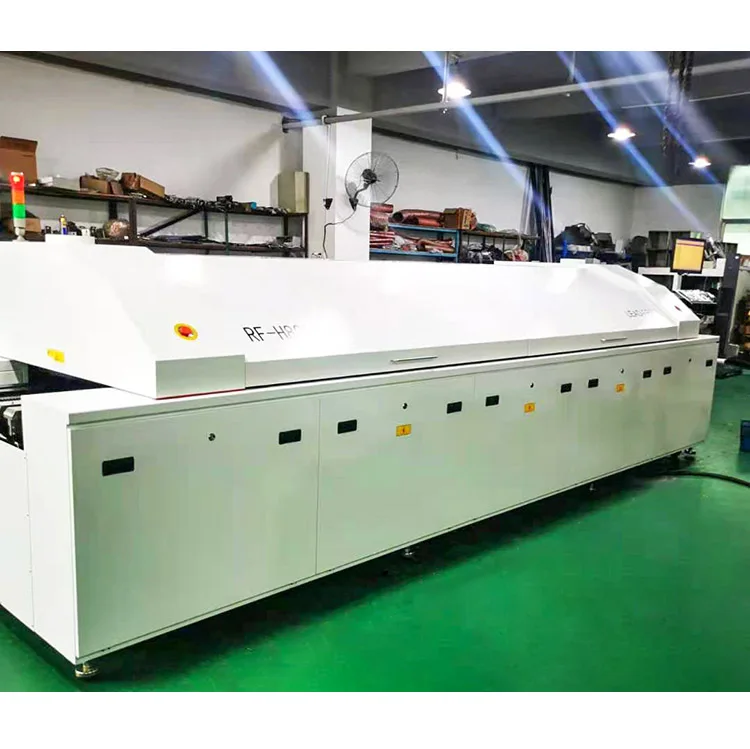 Высококачественная печь SMD SMT MachineReflow 8 зон бессвинцовая духовка Reflow