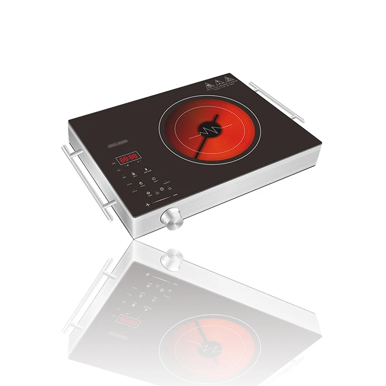 Metal Body High Power Smart Single Infrared Cooktop Ceramic Cooker Hi-light Stove For Kitchen Used