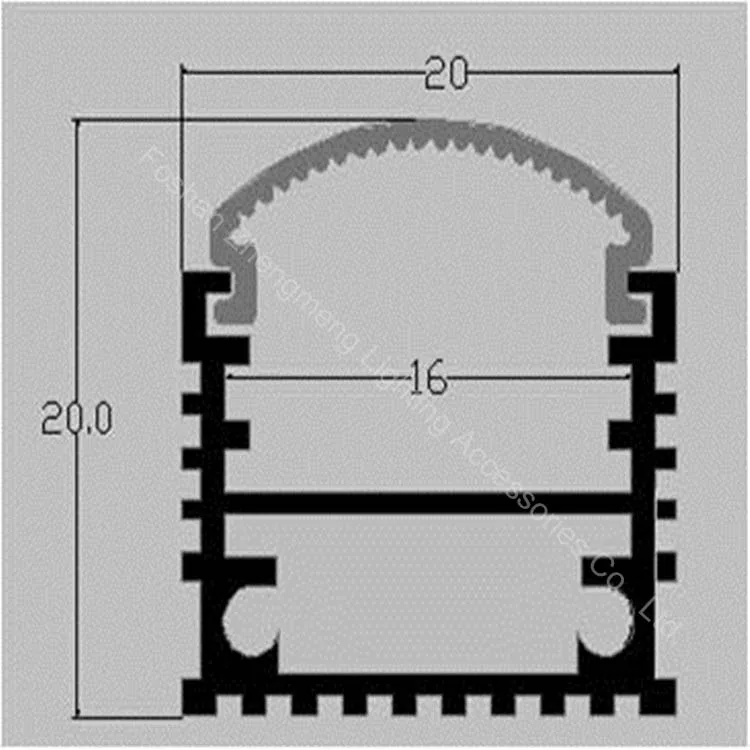 
Custom Surface Slim Alu Strip Extrusion Heatsink Light Kanal Channel Led Aluminum Profile LED Strip Aluminum Channel 