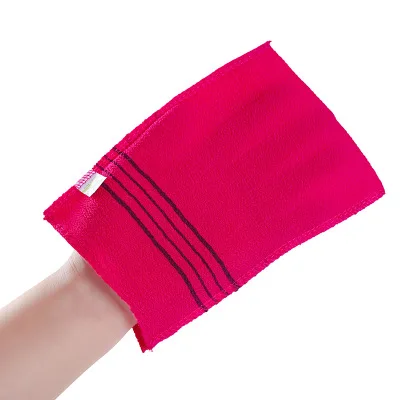 Double-sided Towel Bath Washcloth Body Scrub Shower Towel Portable For Adults Coarse Grain Towel L0471/1