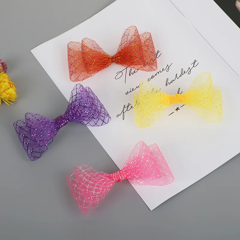 Wholesale More Colors 4.5CM Elastic Stretch Gold Silver Check Hard Mesh Bridal Dress Horsehair Bustle Crinoline Tape