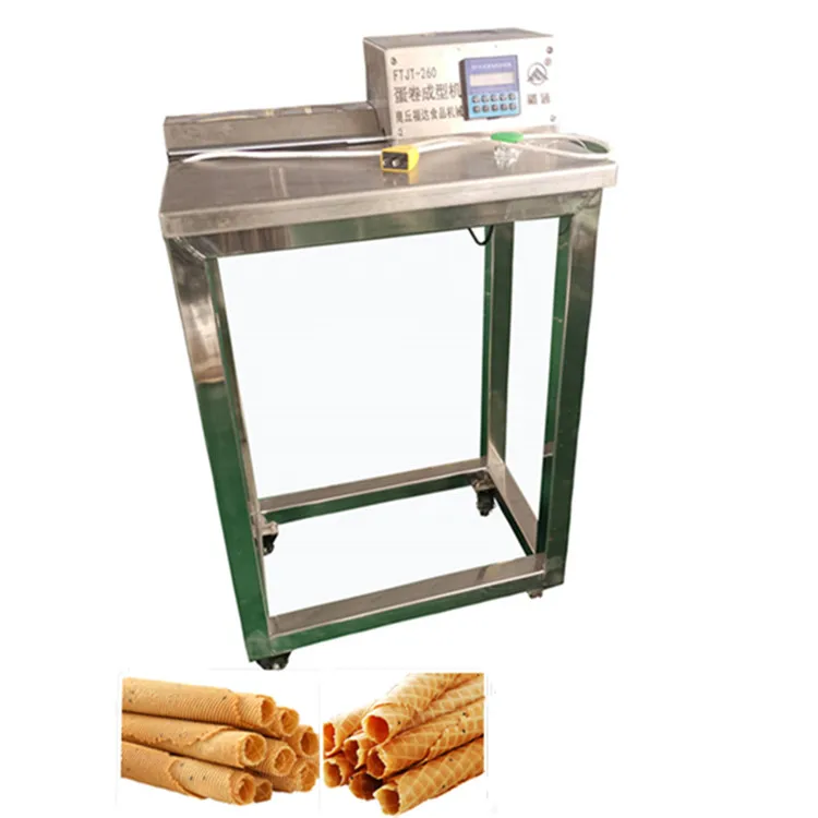Cheap Portable Customized Barquillos Roller Machine Coconut Roll Rolling Machine