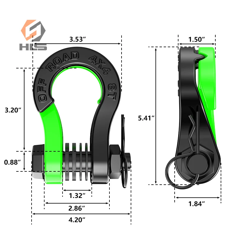 Anchor Chain Accessory Type D D Joining Shackle Premium Quality Shackles Product