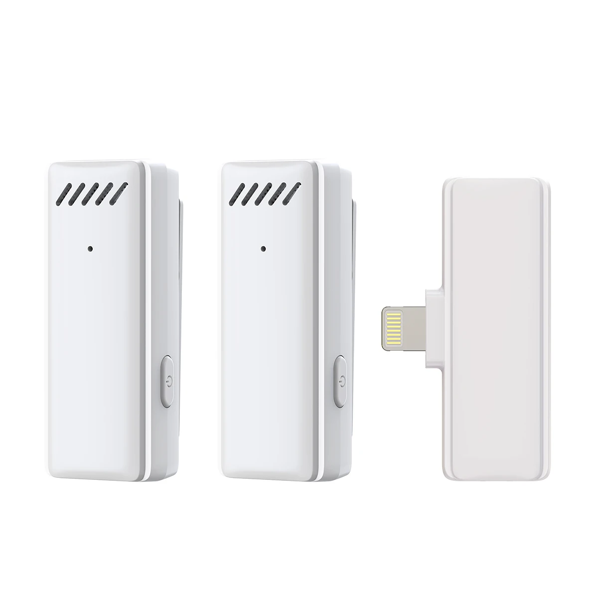 Live Streaming Wireless Collar Microphone Tiktok Youtube Audio Video Recording Microphone For IPhone Android