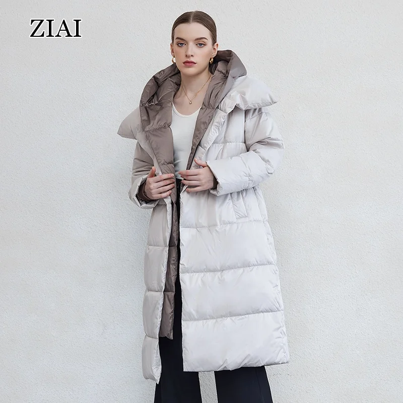 Down Jackets Women Thicken Clothes Overcoat Lace-up Women Winter Overcoat ladies winter jackets