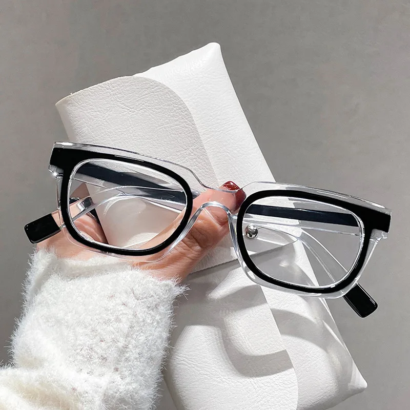 2024 Cartoon Fashion Designer Optical Glasses Ladies Optical Frame PC Blue Light Blocking Eyeglasses