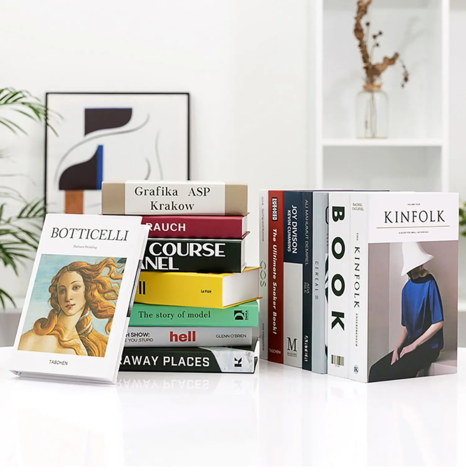 custom porcelain decor books decorative books cushion  decorations gold books