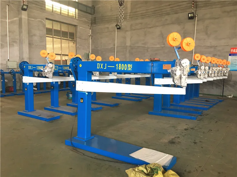 Semi automatic Corrugated Carton Box Manual Stitching Making Machine