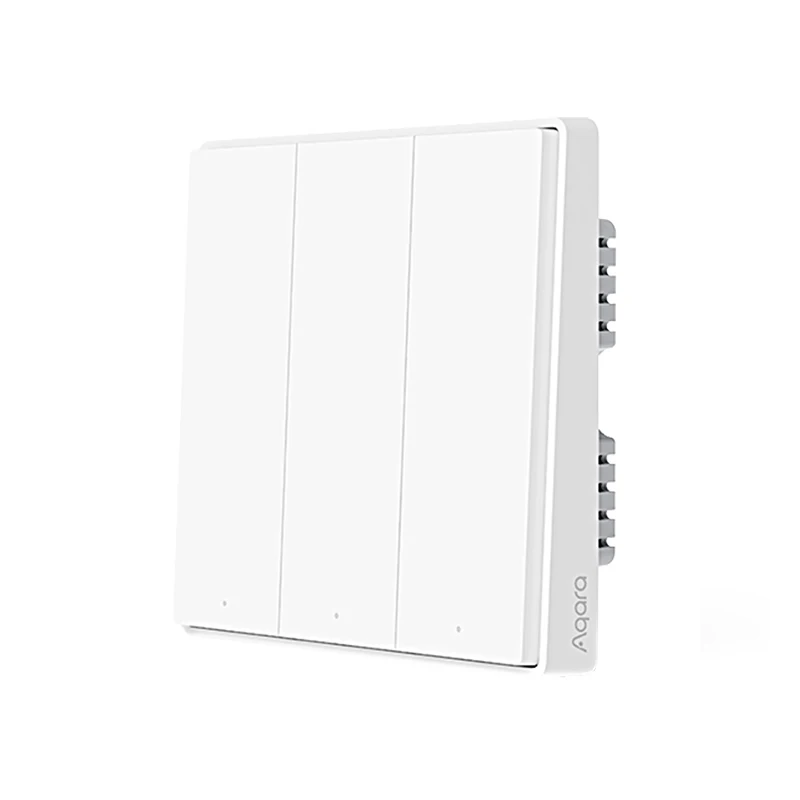 Беспроводной переключатель Zigbee Smart Home D1, настенный выключатель «сделай сам» без нейтрального провода, работает с приложением Mi Home
