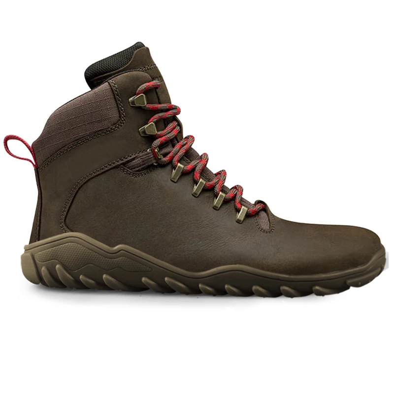barefoot Magna FG high cut outdoor Wool Hiking Trainers With Barefoot Sole
