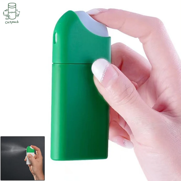 Wholesale 10ml 20ml Hand Sanatizer Plastic Pp Portable Pocket Perfume Sanitiser Size Type Pocket Spray Credit Card Spray Bottle