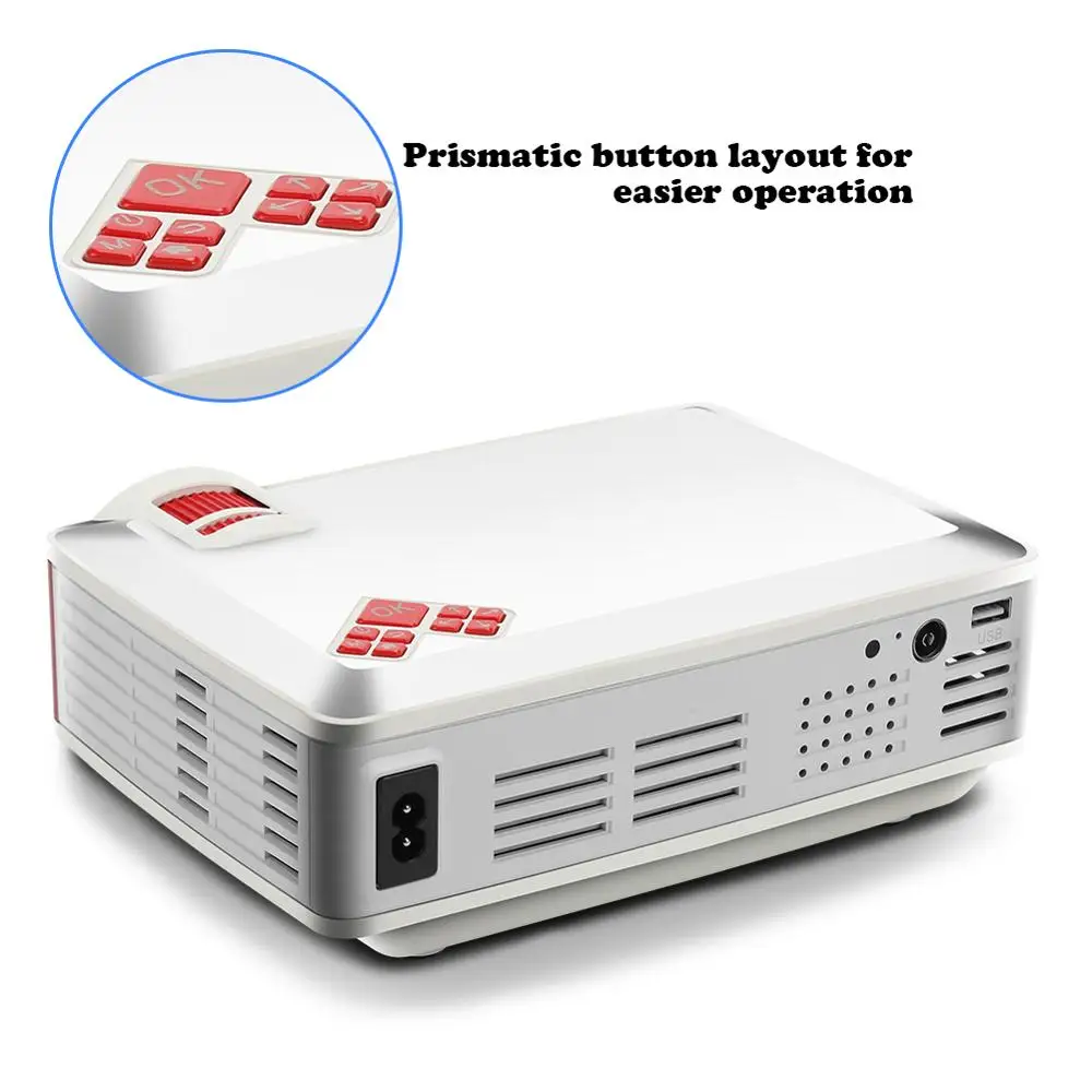 [Mini Native 720P]OEM ODM Walmart Retailer Hot Selling  Mini Portable 720p HD Support 1080p LCD LED Home Theater Projectors