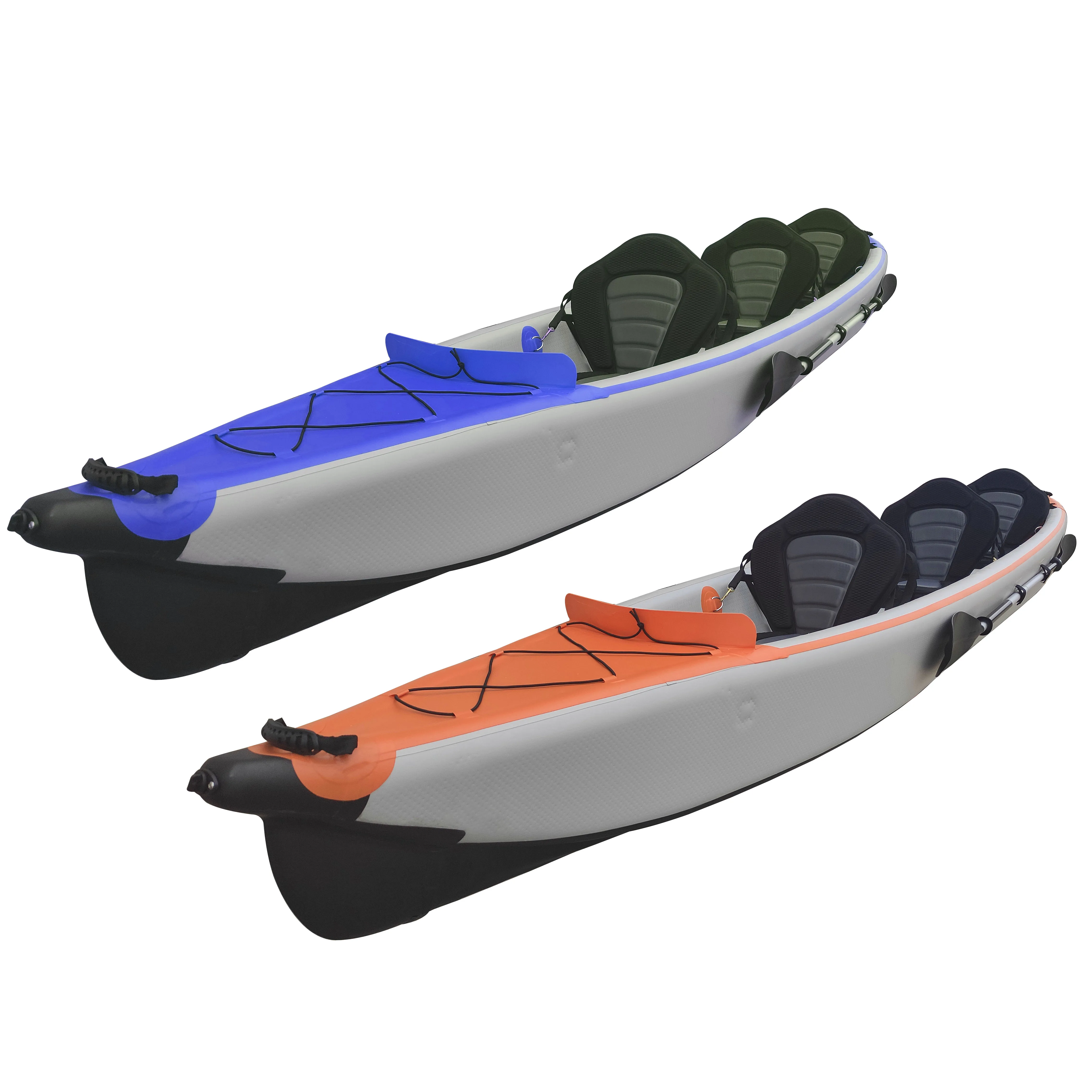 Надувная байдарка Surfking на 3 человек из ПВХ с