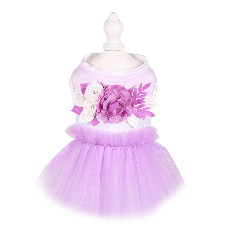 Hot Selling Pet Clothing Fashion Dog Dresses Wholesale Cat Pet Apparel Dog Dresses Pet Clothes