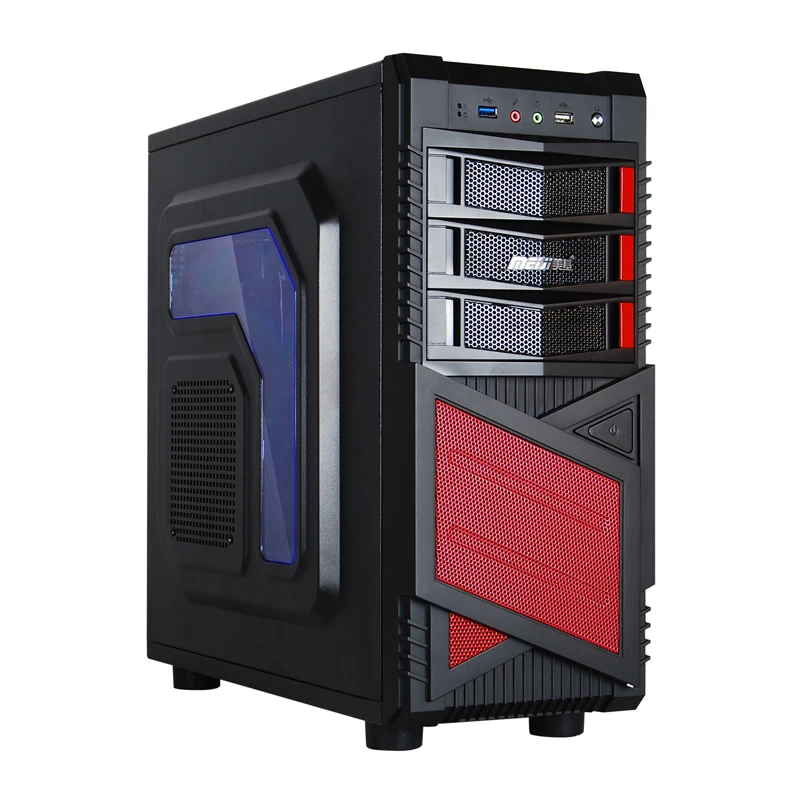 6843DR Popular Wholesalers Computer Hardware Micro ATX Case Computer Case Desktop Gamer