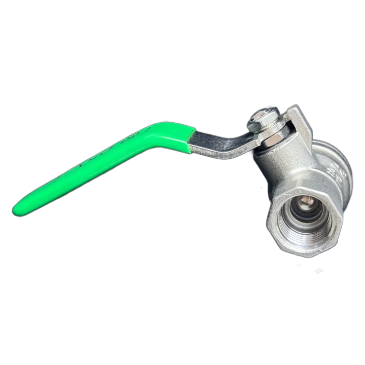 DKV Stainless Steel 304 2pc Ball Valve Threaded Ends 2pc Stainless Steel 304 Two Piece Full Bore BSP NPT Ball Valve 800WOG