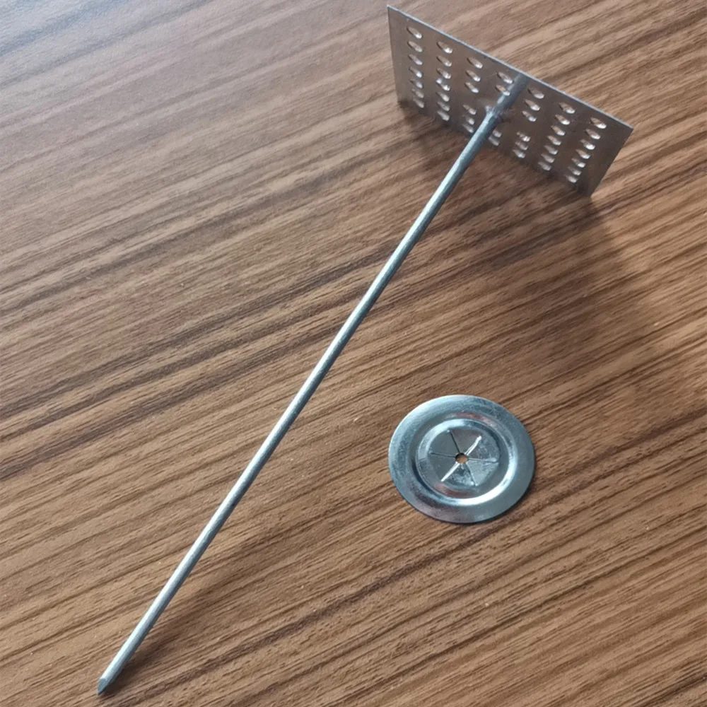 External Wall Insulation Pins Perforated Base Pins For Sound-absorbing cotton