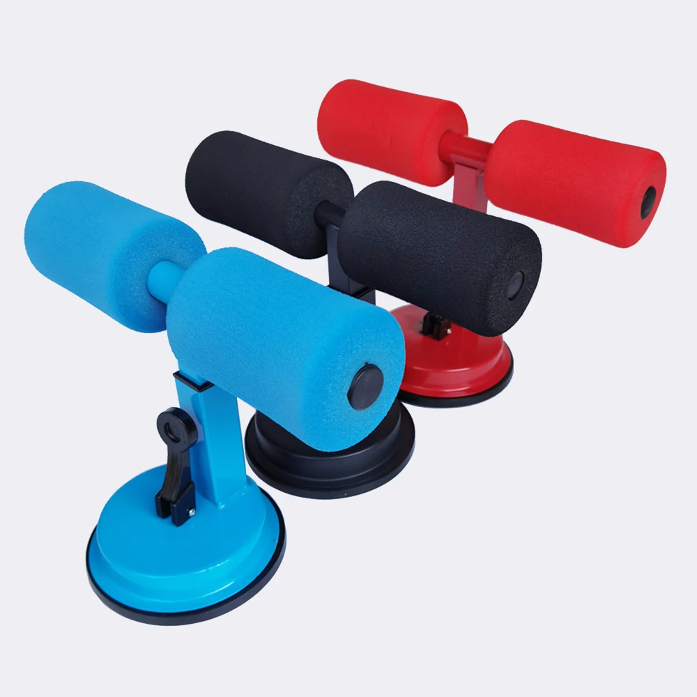 custom logo multiple purpose portable floor workout ankle support machine suction sit up bar assistant device situp bar