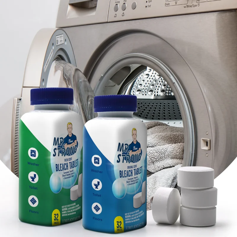 Bleach Tablets Low Price For Laundry and Water Treatment Chemicals Swimming Pool Toilet Fragrance