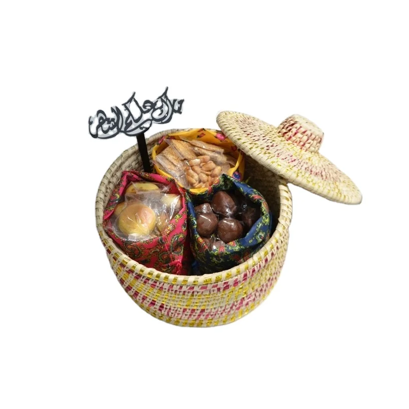 
TX Custom Eid Mubarak Arabic Gold Acrylic Cake Topper For Islamic Ramadan Eid Mubarak Cake Decoration 