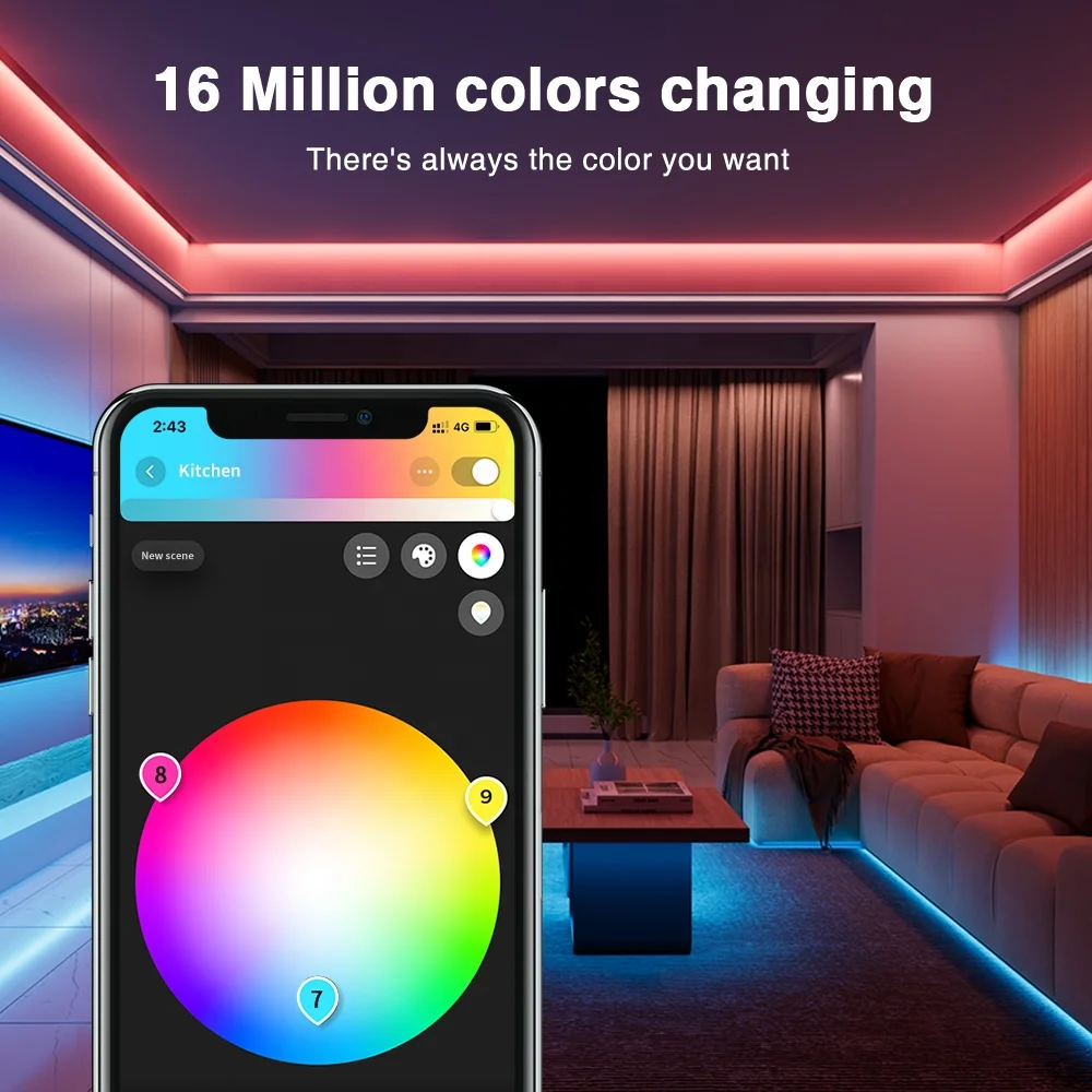 2024 Gledopto Zigbee 3 in 1 LED controller 2.4G RF Remote control with push switch and Power-off Memory Function DC12-24 V