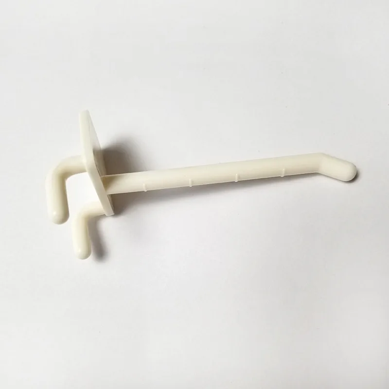 Wholesale 3 inch Plastic Peg Hooks Accessories Retail Display ABS Hooks For Cardboard Supermarket Display