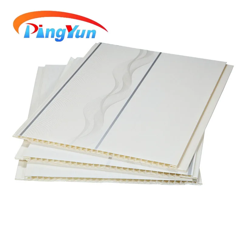 Waterproof Plafond Lambris PVC Suspended Tubular False Ceiling Panel 6m