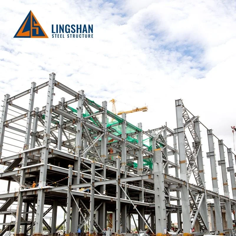 Modular Prefab Industrial Building H Steel Warehouse Project