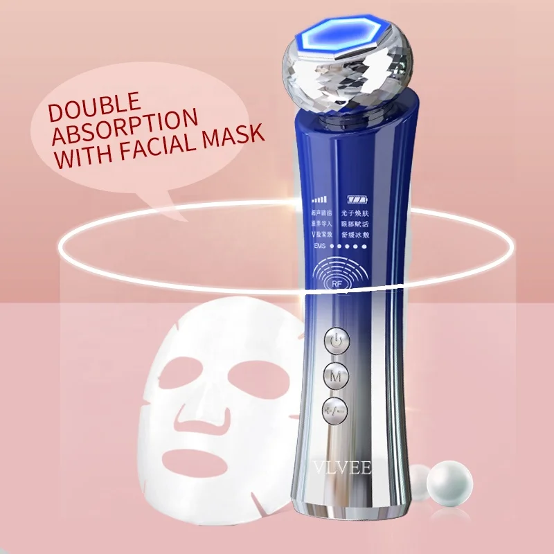 Beauty Equipment hottest sale household care facial skin tightening machine face lifting face massager RF ems beauty instrument