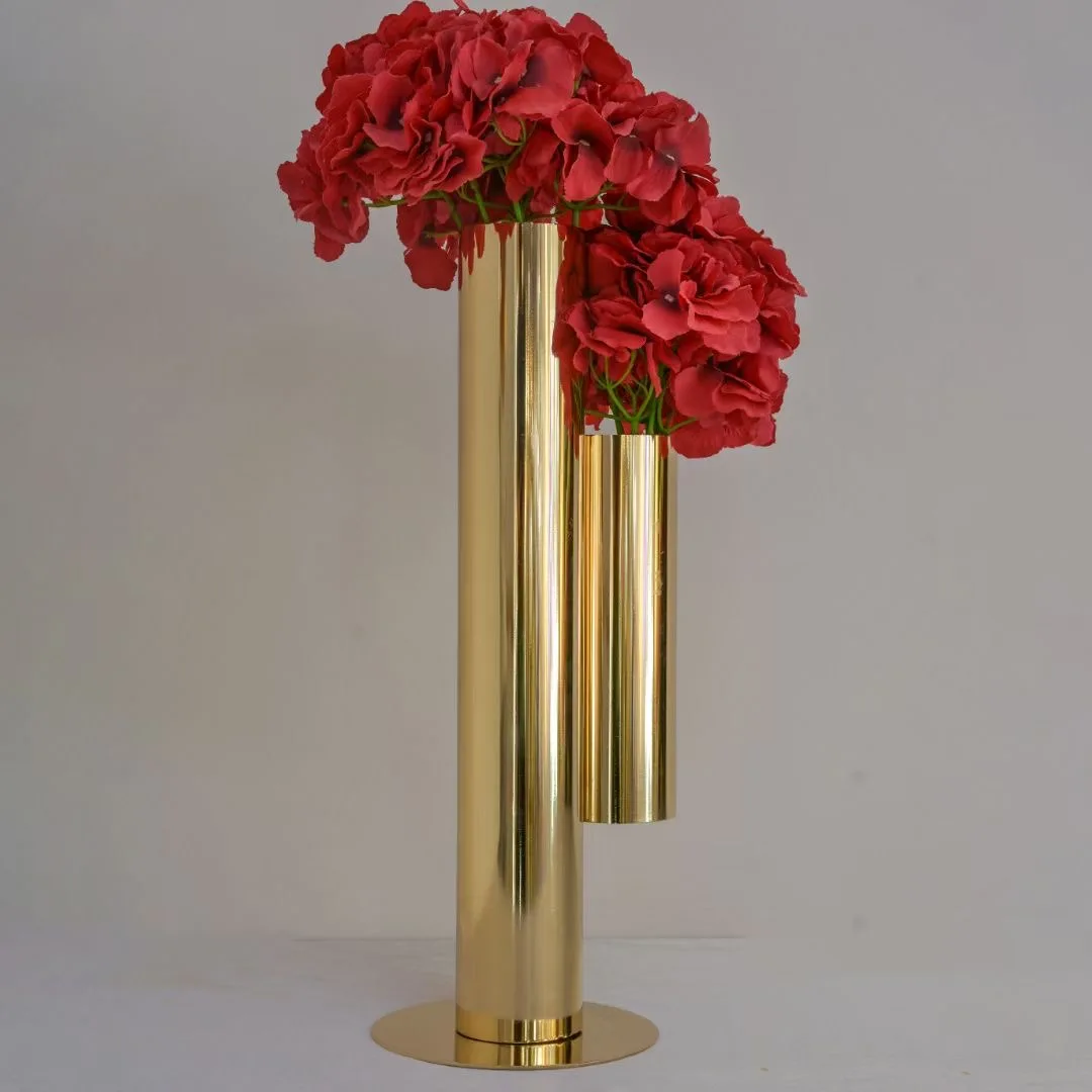 New Luxury Wedding Centerpieces Gold  Wedding Vases Centerpieces Decoration Flowers Wedding Decoration Table Centerpiece