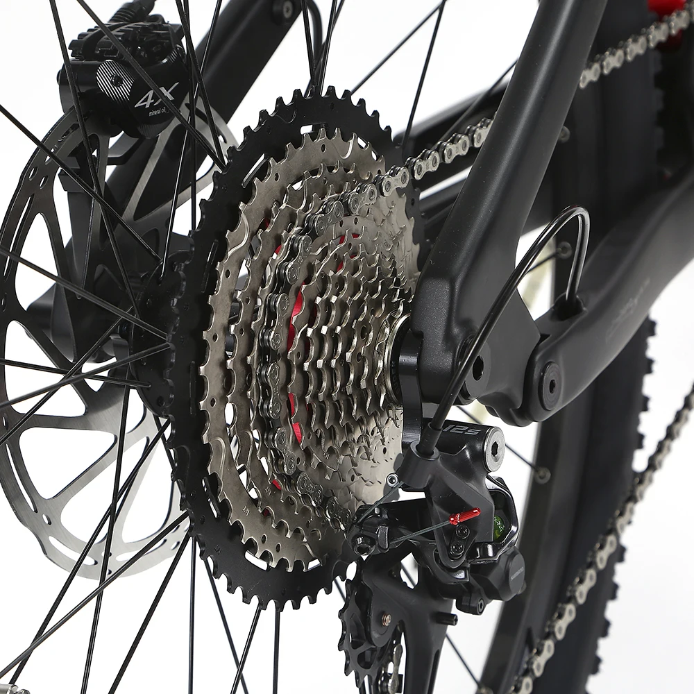 2023 newest 29er full suspension electric mountain bike Bafang M510 motor 48V250W / 36V250W Mid Ebike for adults