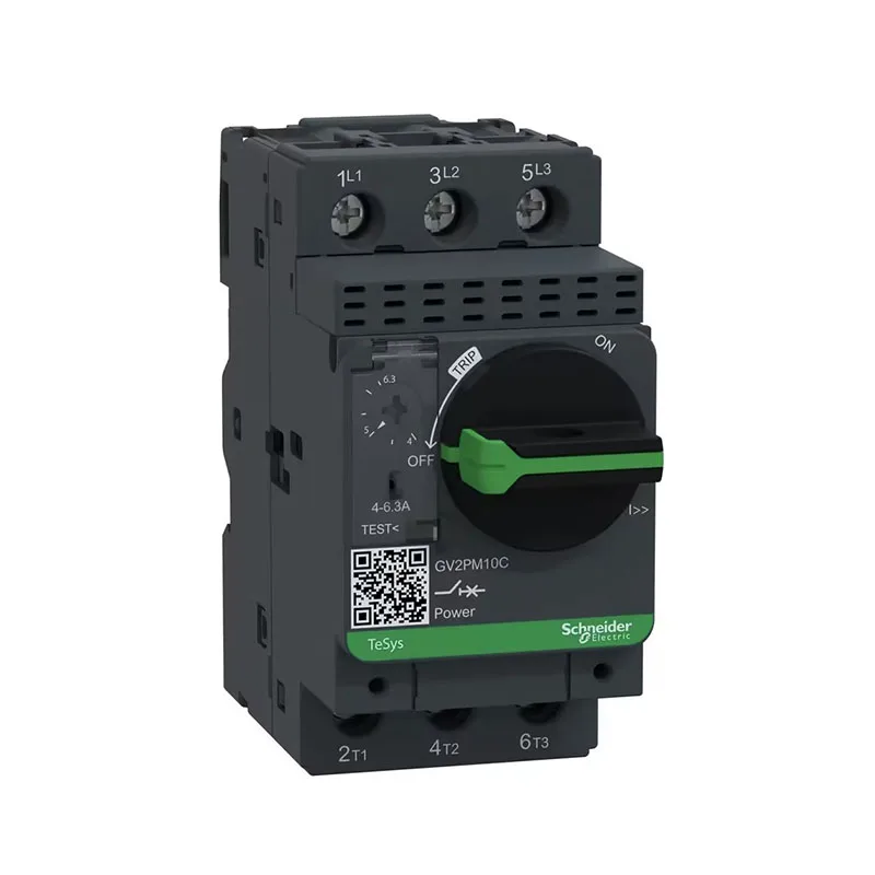100% Original Schneiders Motor Circuit Breaker GV2PM16C  GV2PM21C  GV2PM32C Knob operation