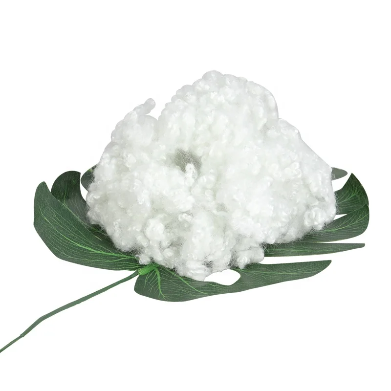 Wholesalers Cotton For Pillows Recycled Polyester Staple Fiber