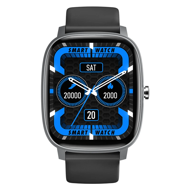 OEM 1.69 inch 240*280 All Touch TP--COF Wristband Medical Technology Blood Oxygen Controlling Smart Digital Watch