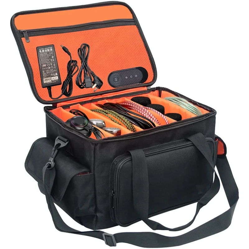 New Design Divider Travel Gig Gear Instrument Cable Dj File Bag