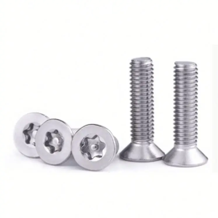 Countersunk Head Plum Blossom With Column Core Needle Anti-Theft Self-Tapping Screw Wood Screw