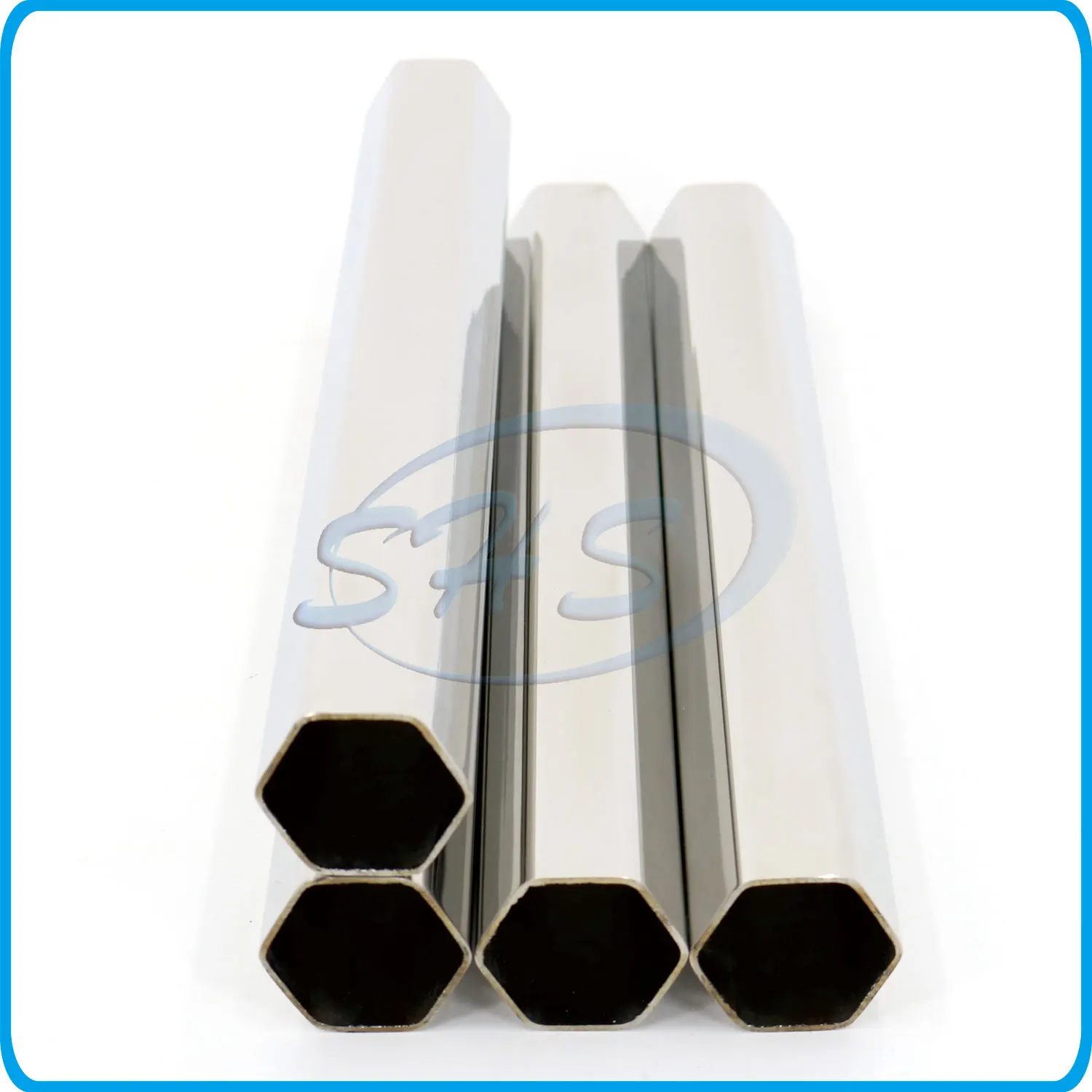 Hexagonal Pipes High Quality AISI201 304L 304 316L Stainless Steel Inox 316 ERW Welded hexagonal stainless steel pipe 300 Series