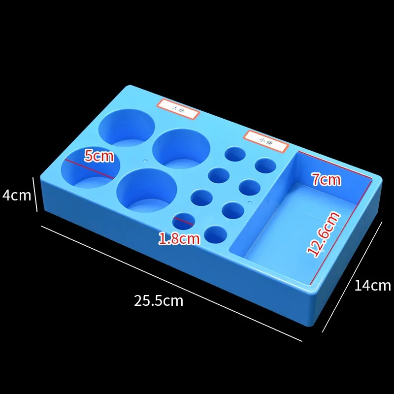 ABS Laboratory Combination Test Tube Rack Urine Specimen RackTest Tube Rack Storage Box Laboratory Centrifuge Test Tube Rack